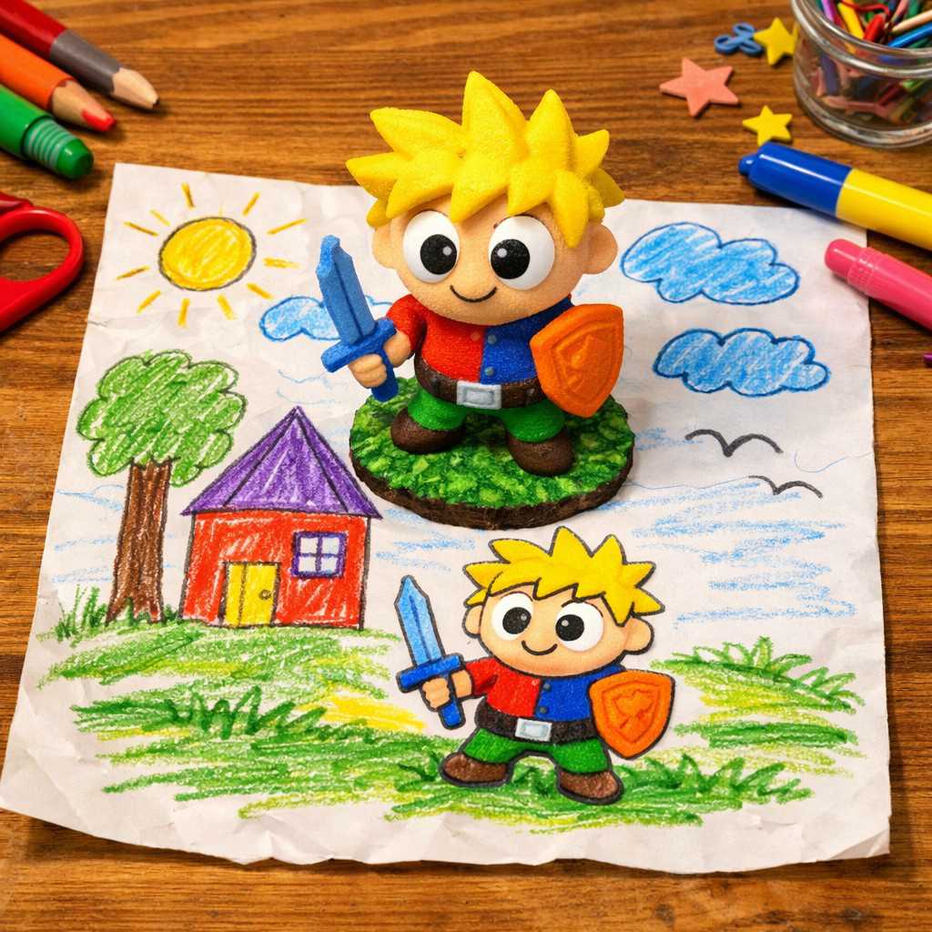 Photo2Figure collector gift box for shipping dimensional art